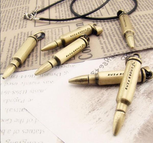new fashion unisex039s fashion jewelry steel bullet pendant necklace chain cool charm gift6990363, Silver
new fashion unisex039s fashion jewelry steel bullet pendant necklace chain cool charm gift6990363, Silver