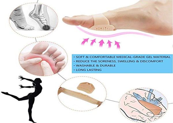 802 silicon forefoot insoles gel metatarsal pads foot cushions for men and women footcare ball of foot breathable pain relief5876027, White;pink
802 silicon forefoot insoles gel metatarsal pads foot cushions for men and women footcare ball of foot breathable pain relief5876027, White;pink