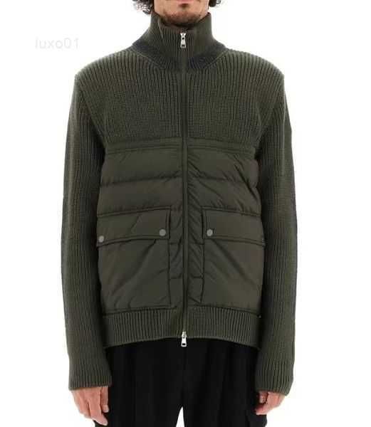 winter fashion stand collar mens down jacket double pockets men knitted jacket arm badge knit men cardigan coat asian size s--xl6691, Black
winter fashion stand collar mens down jacket double pockets men knitted jacket arm badge knit men cardigan coat asian size s--xl6691, Black