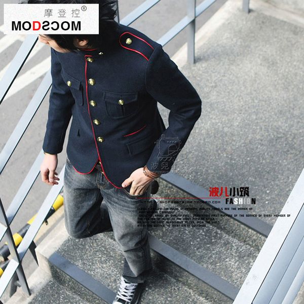 men's jackets xs6xl spring autumn male tooling stand collar jacket british style casual woolen outerwear clothing plus size costume 230, Black;brown
men's jackets xs6xl spring autumn male tooling stand collar jacket british style casual woolen outerwear clothing plus size costume 230, Black;brown