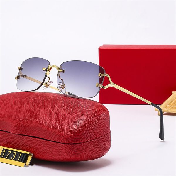 new over glasses sunglasses womens frameless rectangular frame mens designer model metal classic vintage fashion eyewear330o, White;black
new over glasses sunglasses womens frameless rectangular frame mens designer model metal classic vintage fashion eyewear330o, White;black