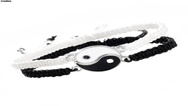 tai chi yin strand yang couple bracelets alloy pendant adjustable braid chain bracelet matching lover necklace4791332, Black
tai chi yin strand yang couple bracelets alloy pendant adjustable braid chain bracelet matching lover necklace4791332, Black