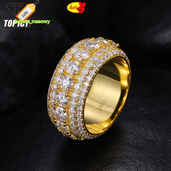 luxury 5 rows moissanite ring pass diamond tester 925 sterling silver shiny fashion jewelry rings moissanite ring men
luxury 5 rows moissanite ring pass diamond tester 925 sterling silver shiny fashion jewelry rings moissanite ring men
