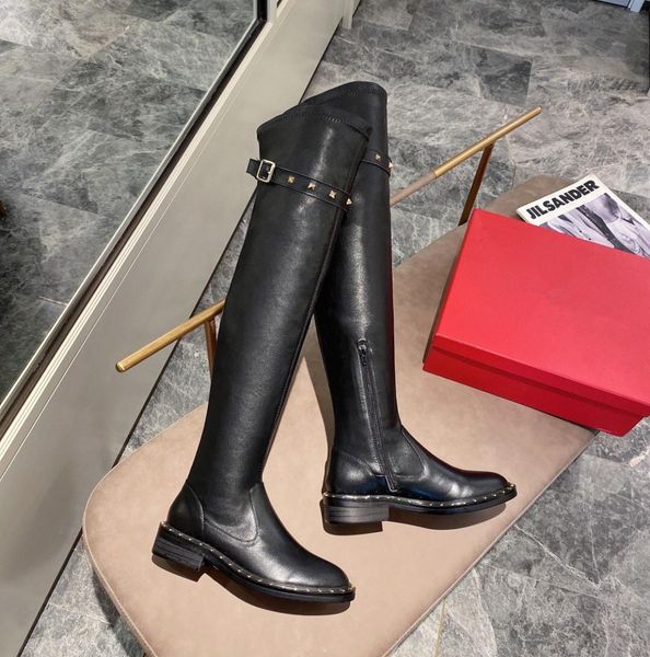 women thigh high stretch boots flats rivets black suede slim motorcycle boots 2020ss ladies dress high boots winter female martin 7438021
women thigh high stretch boots flats rivets black suede slim motorcycle boots 2020ss ladies dress high boots winter female martin 7438021