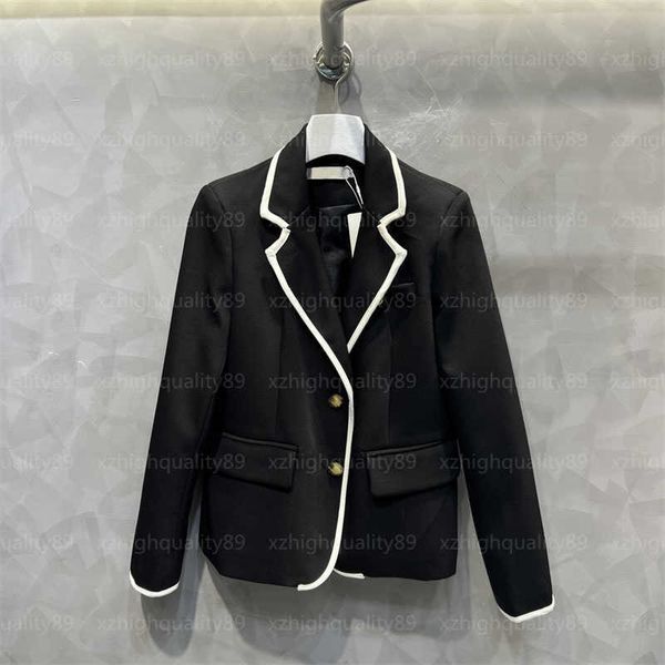 women jacket classics suit coats designer women blazer metal button long sleeved v-neck long sleeved double pocket lady formal clothing desi, Black;brown
women jacket classics suit coats designer women blazer metal button long sleeved v-neck long sleeved double pocket lady formal clothing desi, Black;brown