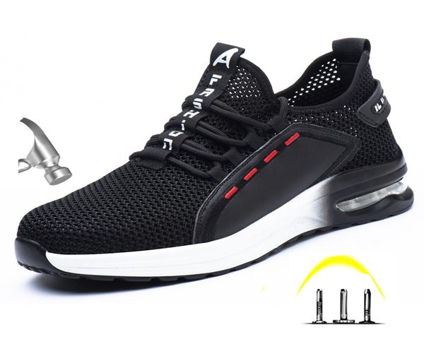 new summer men039s outdoor breathable steel toe protective work shoes men puncture proof safety boots shoes walking sneakers 203050297, Black;brown
new summer men039s outdoor breathable steel toe protective work shoes men puncture proof safety boots shoes walking sneakers 203050297, Black;brown