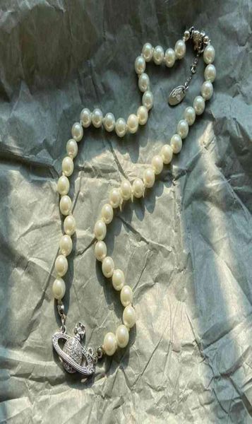 western empress dowager same necklace ins diamond brass plated 18k real gold saturn pendant pearl clavicle chain9992785, Black
western empress dowager same necklace ins diamond brass plated 18k real gold saturn pendant pearl clavicle chain9992785, Black