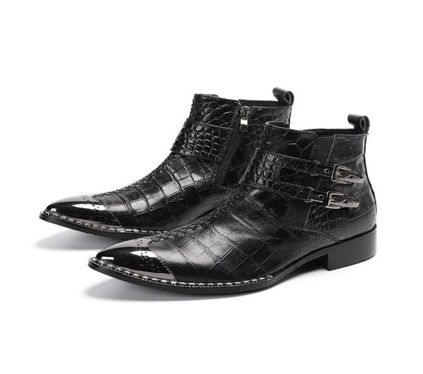 autumn men oxford boots genuine cow leather double buckle black ankle boots mens dress odile pattern chelsea cowboy boots1096501
autumn men oxford boots genuine cow leather double buckle black ankle boots mens dress odile pattern chelsea cowboy boots1096501