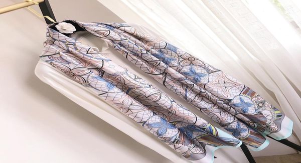 rs women pure silk scarf soft lame scarf luxury long classic stripe printed shawl whole 180x90cm 654782215058, Blue;gray
rs women pure silk scarf soft lame scarf luxury long classic stripe printed shawl whole 180x90cm 654782215058, Blue;gray