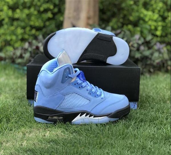 5 unc mens basketball shoes 5s university blueblackwhite outdoor running sports sneakers dv1310401 with original box us 718321852
5 unc mens basketball shoes 5s university blueblackwhite outdoor running sports sneakers dv1310401 with original box us 718321852