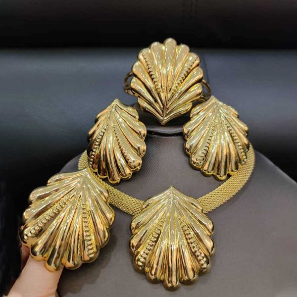 wedding jewelry sets dubai gold plated jewelry set for women shell pattern earrings and necklace set fashion wedding bride bracelet ring jew, Slivery;golden
wedding jewelry sets dubai gold plated jewelry set for women shell pattern earrings and necklace set fashion wedding bride bracelet ring jew, Slivery;golden