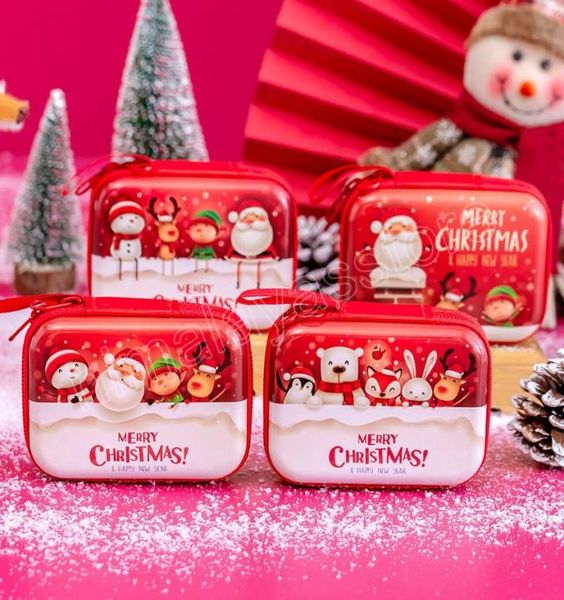 tinplate red coin purse earphone storage bag christmas gift santa claus elk pattern coin purse5769621, Red;black
tinplate red coin purse earphone storage bag christmas gift santa claus elk pattern coin purse5769621, Red;black