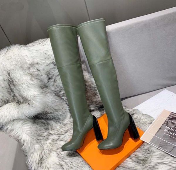 2020 fashion color matching knee boots women long boots solid high heels female martin casual wild nonslip leather women boots 048455529, Black
2020 fashion color matching knee boots women long boots solid high heels female martin casual wild nonslip leather women boots 048455529, Black