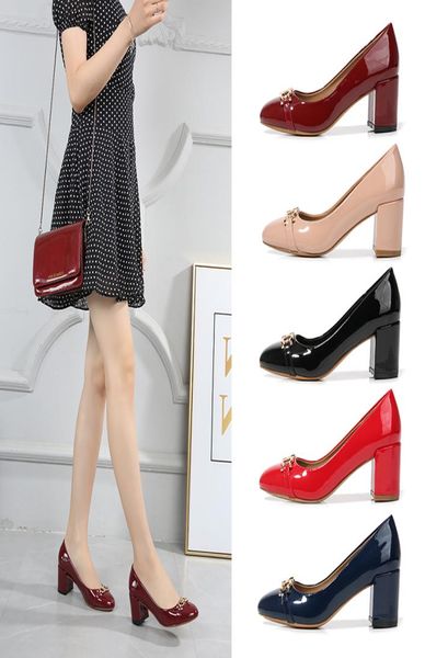 2020 new arrival luxury designer women039s dress shoespatent leather fashion lady039s party shoeswedding1772220, Black
2020 new arrival luxury designer women039s dress shoespatent leather fashion lady039s party shoeswedding1772220, Black