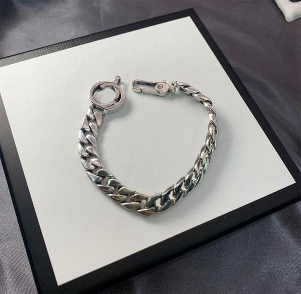 925 sterling silver bracelet designer luxury cool hip hopg fashion mens bracelet women men chain gift couple bracelets d2109267060, Black
925 sterling silver bracelet designer luxury cool hip hopg fashion mens bracelet women men chain gift couple bracelets d2109267060, Black