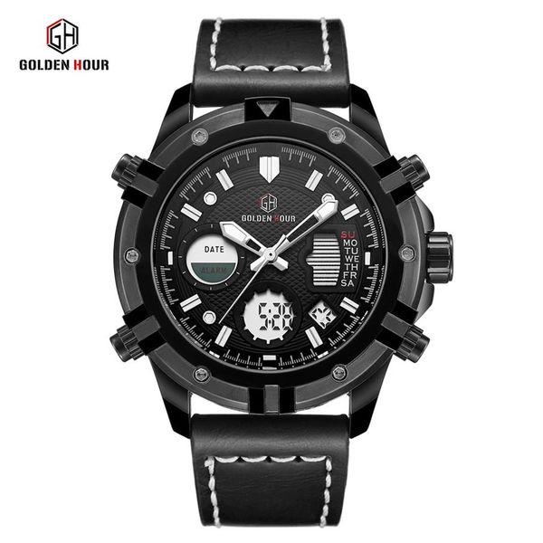 reloj hombre goldenhour sport military men watch erkek kol digital automatic backlight leather man watch relogio masculino239n, Slivery;brown
reloj hombre goldenhour sport military men watch erkek kol digital automatic backlight leather man watch relogio masculino239n, Slivery;brown