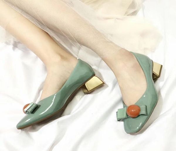 020040608y genuine leather gold kitten chunky heels square toes patent leather work fashion mint sand beige3546623, Black
020040608y genuine leather gold kitten chunky heels square toes patent leather work fashion mint sand beige3546623, Black