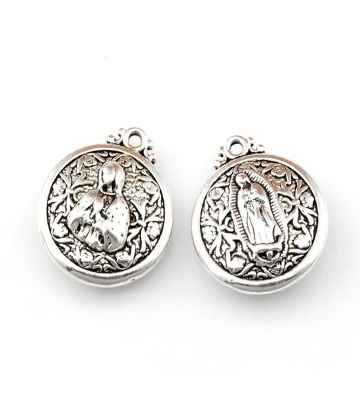 25pcslot antique silver virgin mary charm pendants for jewelry making bracelet necklace findings 21x24mm a4818487857, Bronze;silver
25pcslot antique silver virgin mary charm pendants for jewelry making bracelet necklace findings 21x24mm a4818487857, Bronze;silver