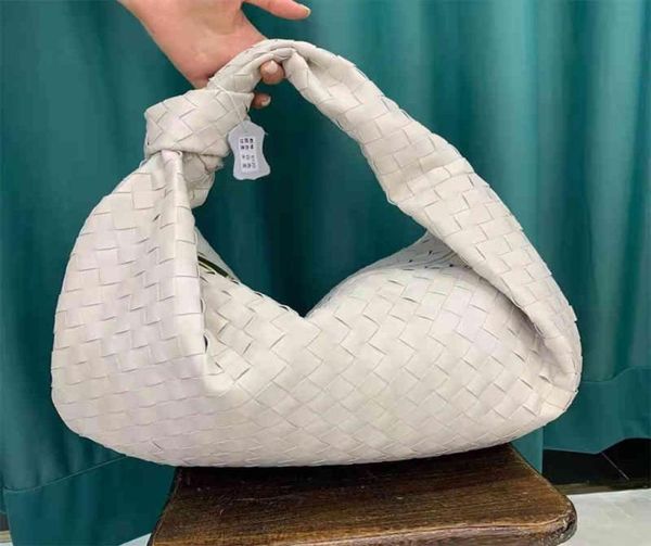 designer handbags s 2022 large woven knotted bag jodie cloud dumpling soft leather hand genuine4855585