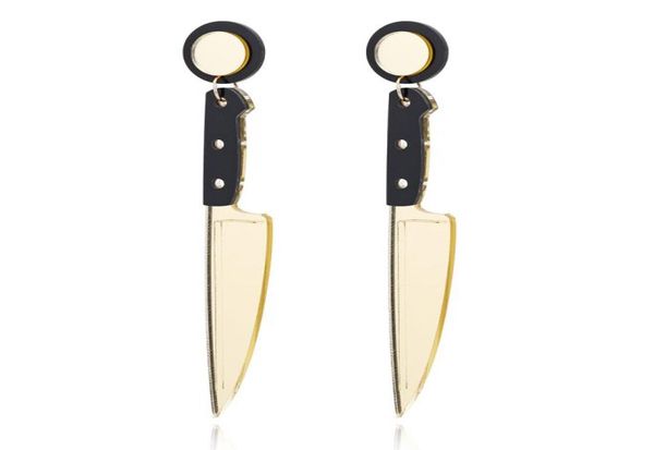 punk exaggerated knife dangle earring cool hip hop acrylic long tassel rock women men stud earrings mirror surface ear stud2131575, Silver
punk exaggerated knife dangle earring cool hip hop acrylic long tassel rock women men stud earrings mirror surface ear stud2131575, Silver