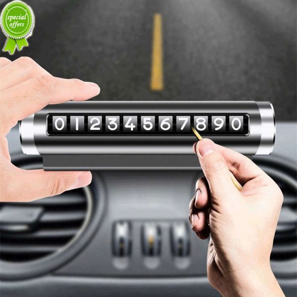 new metal car temporary parking card rotate phone number plate aluminum stickers park sin car-styling auto interior accessories
new metal car temporary parking card rotate phone number plate aluminum stickers park sin car-styling auto interior accessories