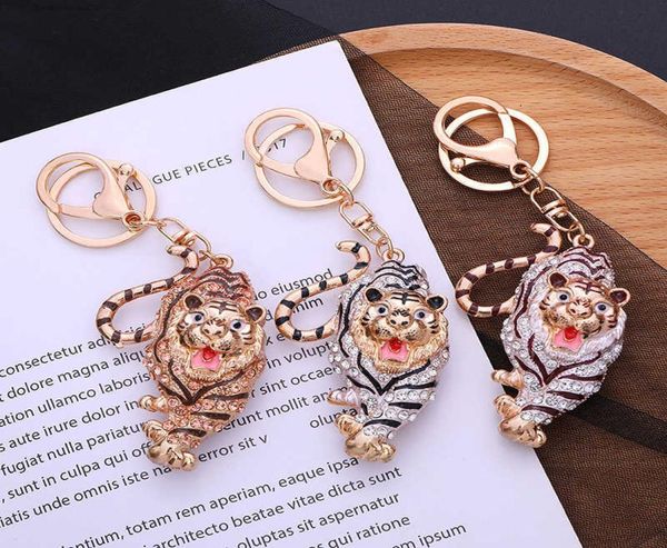 fashion crystal tiger keychain women new year bag accessories handbag purse animal ornament keyring trendy alloy jewelry4706797, Black
fashion crystal tiger keychain women new year bag accessories handbag purse animal ornament keyring trendy alloy jewelry4706797, Black