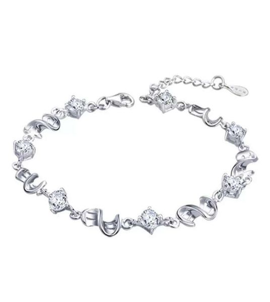 925 sterling silver items jewelry wedding charm bracelets rhinestone chain fashion woman new arrival charms9597927, Black
925 sterling silver items jewelry wedding charm bracelets rhinestone chain fashion woman new arrival charms9597927, Black