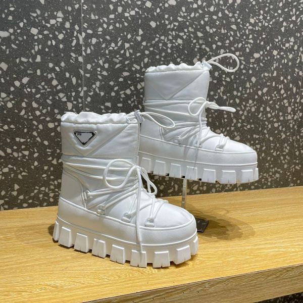 nylon plaque ankle ski snow boots slip-on chunky bootie round toe moon boot women's luxury designer fashion lace up shoes factory footw, Black
nylon plaque ankle ski snow boots slip-on chunky bootie round toe moon boot women's luxury designer fashion lace up shoes factory footw, Black