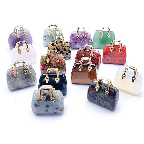 2 pieces crystal bag jewelry decoration handbag shape pendant stone handbag decoration diy necklace bracelet various decorations, Silver
2 pieces crystal bag jewelry decoration handbag shape pendant stone handbag decoration diy necklace bracelet various decorations, Silver