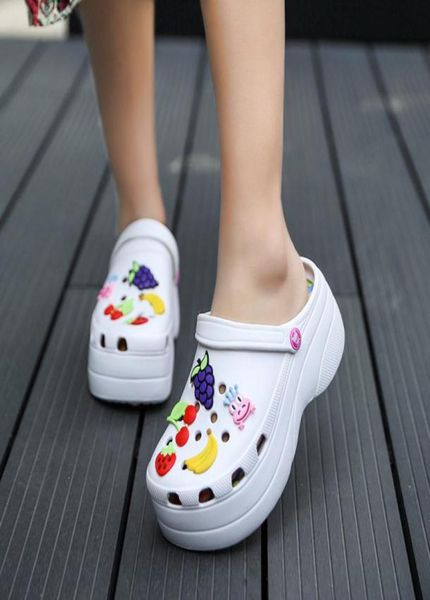 slippers summer women bells platform garden sandals cartoon fruit slippers slip up for girl beach shoes fashion slides outdoo6212884, Black
slippers summer women bells platform garden sandals cartoon fruit slippers slip up for girl beach shoes fashion slides outdoo6212884, Black