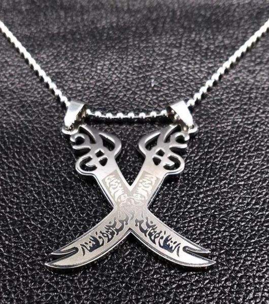 retro imam ali sword muslim islam knife necklace jewelry stainless steel arabic pendant necklaces for men women jewlery n403s02 y04611559, Silver
retro imam ali sword muslim islam knife necklace jewelry stainless steel arabic pendant necklaces for men women jewlery n403s02 y04611559, Silver