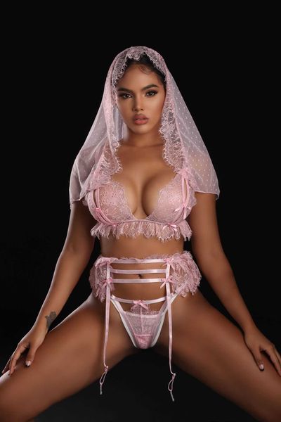 set wedding season lingerie open bra set women 4 piece sensual lace see through intimate beautiful exotic sets 230808, Red;black
set wedding season lingerie open bra set women 4 piece sensual lace see through intimate beautiful exotic sets 230808, Red;black