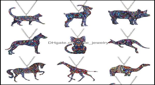 pendant necklaces pendants jewelry colorf double side acrylic printing cat dog dragon horse camel necklace for women costume sweat3340275, Silver
pendant necklaces pendants jewelry colorf double side acrylic printing cat dog dragon horse camel necklace for women costume sweat3340275, Silver