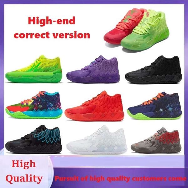 2023 kids lamelo ball mb01 mb02 rick morty shoes mens grade school basketball shoes for sale sport shoe trainner sneakers us4-us12, Black
2023 kids lamelo ball mb01 mb02 rick morty shoes mens grade school basketball shoes for sale sport shoe trainner sneakers us4-us12, Black