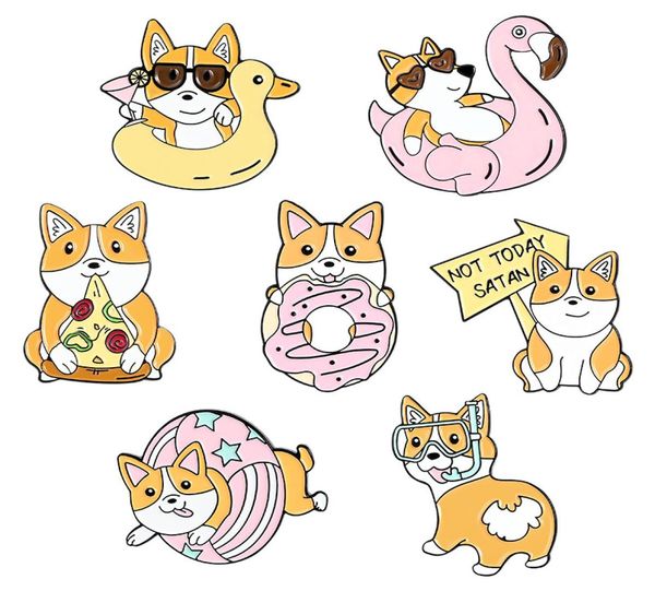 cartoon cute corgi dog brooch pins set funny animal shaped pizza alloy paint brooches for jewelry xmas gift badge shirt pin1045537, Gray
cartoon cute corgi dog brooch pins set funny animal shaped pizza alloy paint brooches for jewelry xmas gift badge shirt pin1045537, Gray