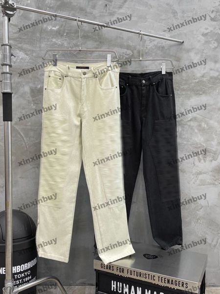 xinxinbuy men women designer pant emboss letter patch zipper hems spring summer casual pants letter black khaki s-3xl, Black;brown
xinxinbuy men women designer pant emboss letter patch zipper hems spring summer casual pants letter black khaki s-3xl, Black;brown