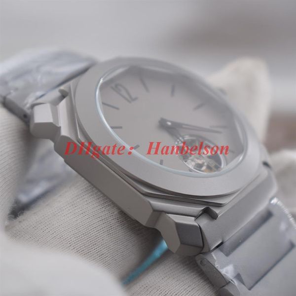 whole grey mens watches luxusuhr titanium steel strap tourbillon dial automatische uhr mechanical glass bottom 41mm wristwatch165q, Slivery;brown
whole grey mens watches luxusuhr titanium steel strap tourbillon dial automatische uhr mechanical glass bottom 41mm wristwatch165q, Slivery;brown