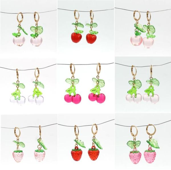 new trendy ladies dangle earrings 3d fruit apple cherry peach strawberry earrings for women girls gifts party jewelry2963457, Silver
new trendy ladies dangle earrings 3d fruit apple cherry peach strawberry earrings for women girls gifts party jewelry2963457, Silver