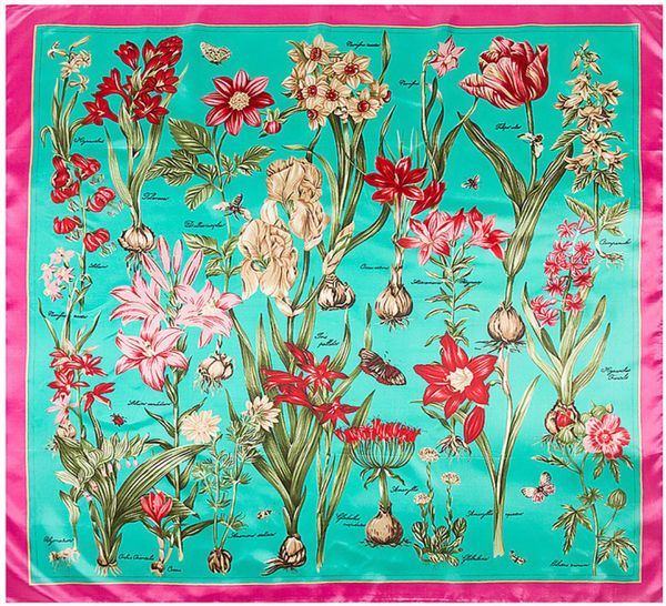 new twill silk scarf women spain floral office bandana fashion silk foulard handkerchief female wrapsshawls 90cm90cm4908914, Blue;gray
new twill silk scarf women spain floral office bandana fashion silk foulard handkerchief female wrapsshawls 90cm90cm4908914, Blue;gray