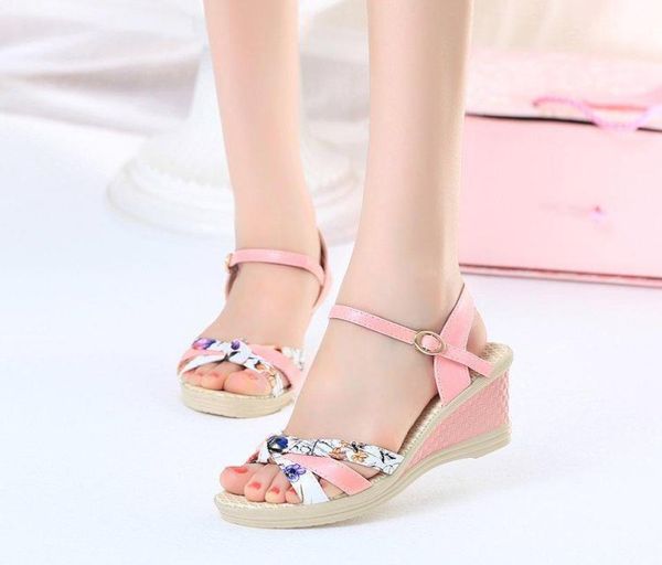 summer wedges sandals flower print high heels sandal woman roma platform sandal peep toe sandalias mujer ankle strap sandals3645237, Black
summer wedges sandals flower print high heels sandal woman roma platform sandal peep toe sandalias mujer ankle strap sandals3645237, Black