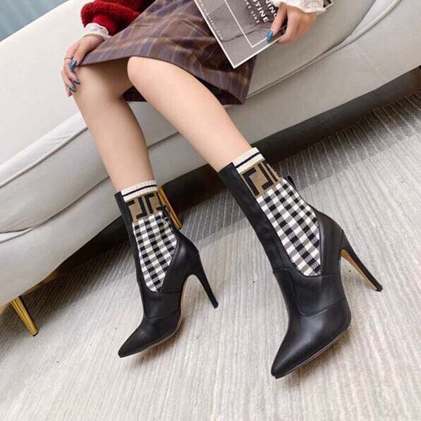 classic autumn/winter snowy boots f letter martin boots old flower spliced knitted mid length boots short boots socks boots 10cm 02, Black
classic autumn/winter snowy boots f letter martin boots old flower spliced knitted mid length boots short boots socks boots 10cm 02, Black
