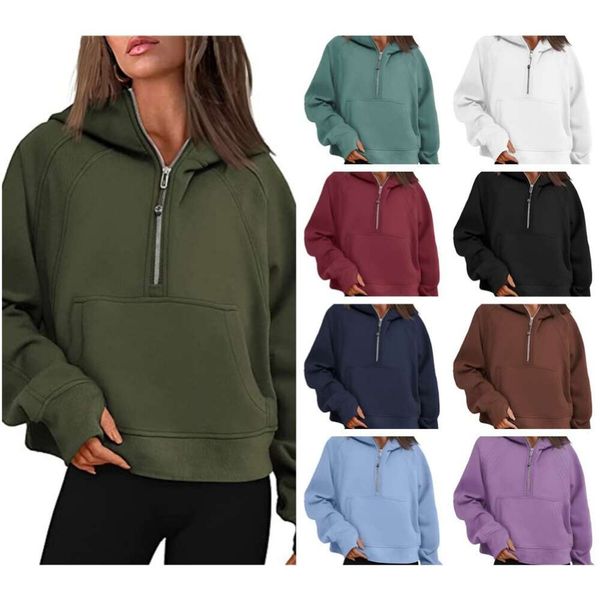 lu scuba half zip hoodie womens yoga suit designer lulus hooded sweatshirt ladies gym sportswear outdoor sports jogging hoody advanced desig, Black
lu scuba half zip hoodie womens yoga suit designer lulus hooded sweatshirt ladies gym sportswear outdoor sports jogging hoody advanced desig, Black