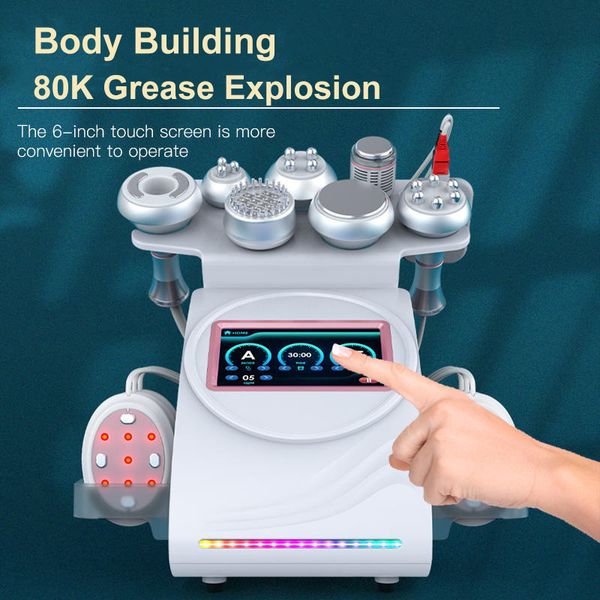 multifunctional 80k cavitation slimming machine ing fat vacuum rf facial lift firming beauty equipment
multifunctional 80k cavitation slimming machine ing fat vacuum rf facial lift firming beauty equipment
