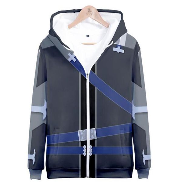 winter mens jackets and coats anime sao sword art online 3d hoodie zip hooded sweatshirt kirigaya kazuto kirito cosplay costume235h, Black
winter mens jackets and coats anime sao sword art online 3d hoodie zip hooded sweatshirt kirigaya kazuto kirito cosplay costume235h, Black