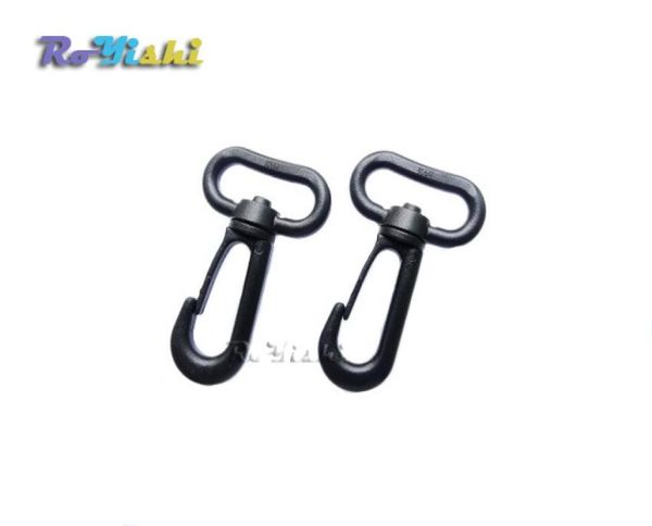 50pcspack plastic snap hooks rotary swivel backpack buckles webbing 25mm1436403, Black
50pcspack plastic snap hooks rotary swivel backpack buckles webbing 25mm1436403, Black