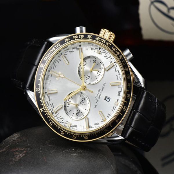 men luxury watch five stitches all dials work automatic quartz watches european brand chronograph clock fashion l312p, Slivery;brown
men luxury watch five stitches all dials work automatic quartz watches european brand chronograph clock fashion l312p, Slivery;brown