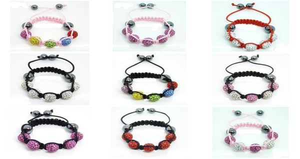 20pcs 510mm mrico pave disco crystal beads colorful knit bracelet children bracelet4809219, Black
20pcs 510mm mrico pave disco crystal beads colorful knit bracelet children bracelet4809219, Black