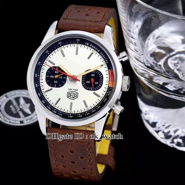 41mm time deus limited edition watch a233101a1a1x1 eta7750 automatic mens watch steel case brown leather strap new gents popul220e, Slivery;brown
41mm time deus limited edition watch a233101a1a1x1 eta7750 automatic mens watch steel case brown leather strap new gents popul220e, Slivery;brown