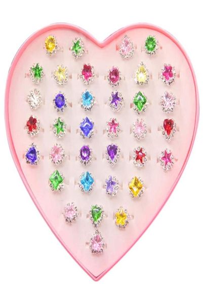 36pcs colorful rhinestone gem rings in box, adjustable little girl jewel rings in box kids little girl gift, pre6244867, Silver
36pcs colorful rhinestone gem rings in box, adjustable little girl jewel rings in box kids little girl gift, pre6244867, Silver