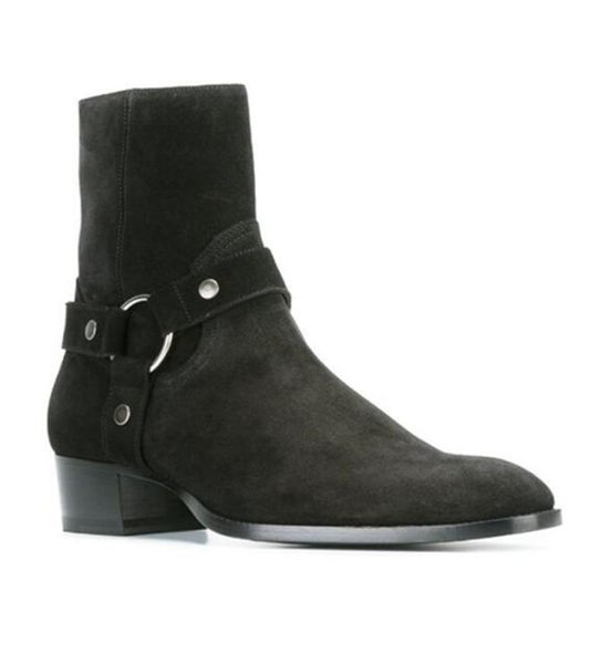 high suede genuine leather wyatt charm boots wedge 2020 fashion men classic black ankle strap denim boots sipping9644067
high suede genuine leather wyatt charm boots wedge 2020 fashion men classic black ankle strap denim boots sipping9644067